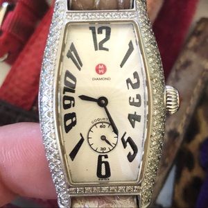 Michele Coquette Diamond Watch